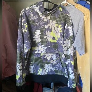Nike sb floral hoodie